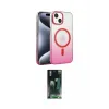 ieg™ iPhone 14 Kılıf Ahenk Doku Özel Seri - Şeffaf 360 Full Body Arka Koruyucu