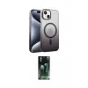 ieg™ iPhone 14 Kılıf Ahenk Doku Özel Seri - Şeffaf 360 Full Body Arka Koruyucu