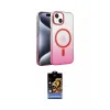 ieg™ iPhone 14 Kılıf Ahenk Doku Özel Seri - Siyah Buffer Hayalet Cam Ekran Koruyucu