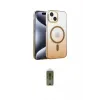 ieg™ iPhone 14 Kılıf Ahenk Doku Özel Seri - Siyah Joko Magic 5D Hayalet Cam