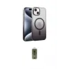 ieg™ iPhone 14 Kılıf Ahenk Doku Özel Seri - Siyah Joko Magic 5D Hayalet Cam