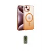 ieg™ iPhone 14 Kılıf Ahenk Doku Özel Seri - Siyah Joko Magic 5D Hayalet Cam