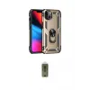ieg™ iPhone 14 Kılıf Ahenk Klasik Koleksiyonu - Siyah Joko Magic 5D Hayalet Cam