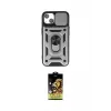 ieg™ iPhone 14 Kılıf Ahenk Klasik - Siyah Buffer Cam Ekran Koruyucu