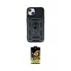 ieg™ iPhone 14 Kılıf Ahenk Klasik - Siyah Buffer Cam Ekran Koruyucu