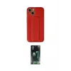 ieg™ iPhone 14 Kılıf Akış Doku - Şeffaf 360 Full Body Arka Koruyucu