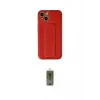 ieg™ iPhone 14 Kılıf Akış Doku - Siyah Joko Magic 5D Hayalet Cam