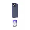 ieg™ iPhone 14 Kılıf Atlas Form - Siyah Bilvis 5in1 3D Magic Cam Ekran Koruyucu