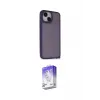 ieg™ iPhone 14 Kılıf Atlas Form - Siyah Bilvis 5in1 3D Magic Cam Ekran Koruyucu