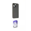 ieg™ iPhone 14 Kılıf Atlas Form - Siyah Bilvis 5in1 3D Magic Cam Ekran Koruyucu