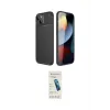 ieg™ iPhone 14 Kılıf Eksen Form Prime - Şeffaf Pasifik Cam Ekran Koruyucu