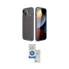 ieg™ iPhone 14 Kılıf Eksen Form Prime - Şeffaf Royal Nano Ekran Koruyucu