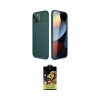 ieg™ iPhone 14 Kılıf Eksen Form Prime - Siyah Buffer Cam Ekran Koruyucu