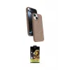 ieg™ iPhone 14 Kılıf İz Işık Koleksiyonu - Siyah Buffer Cam Ekran Koruyucu
