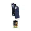 ieg™ iPhone 14 Kılıf İz Işık Koleksiyonu - Siyah Buffer Cam Ekran Koruyucu
