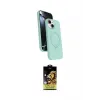 ieg™ iPhone 14 Kılıf İz Işık Koleksiyonu - Siyah Buffer Cam Ekran Koruyucu