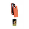 ieg™ iPhone 14 Kılıf İz Işık Koleksiyonu - Siyah Buffer Cam Ekran Koruyucu