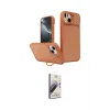 ieg™ iPhone 14 Kılıf İz Modern Prime - Siyah Bilvis 3D Mat Cam Ekran Koruyucu
