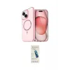 ieg™ iPhone 14 Kılıf Kıvılcım Form Prime - Şeffaf Pasifik Cam Ekran Koruyucu