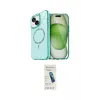 ieg™ iPhone 14 Kılıf Kıvılcım Form Prime - Şeffaf Pasifik Cam Ekran Koruyucu