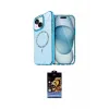 ieg™ iPhone 14 Kılıf Kıvılcım Form Prime - Siyah Buffer Hayalet Cam Ekran Koruyucu