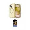 ieg™ iPhone 14 Kılıf Kıvılcım Form Prime - Siyah Buffer Hayalet Cam Ekran Koruyucu