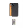 ieg™ iPhone 14 Kılıf Kıvılcım Işık Serisi - Siyah Bilvis 3D Cam Ekran Koruyucu