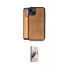 ieg™ iPhone 14 Kılıf Kıvılcım Işık Serisi - Siyah Bilvis 3D Mat Cam Ekran Koruyucu
