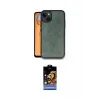ieg™ iPhone 14 Kılıf Kıvılcım Işık Serisi - Siyah Buffer Hayalet Cam Ekran Koruyucu
