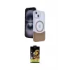 ieg™ iPhone 14 Kılıf Kozmos Form Özel Seri - Siyah Buffer Cam Ekran Koruyucu