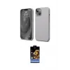 ieg™ iPhone 14 Kılıf Kozmos Yansıma Özel Seri - Siyah Buffer Hayalet Cam Ekran Koruyucu