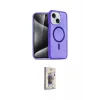 ieg™ iPhone 14 Kılıf Nova Asil Prime - Siyah Bilvis 3D Cam Ekran Koruyucu