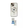ieg™ iPhone 14 Kılıf Nova Işık Özel Seri - Şeffaf Royal Nano Ekran Koruyucu