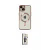 ieg™ iPhone 14 Kılıf Nova Işık Özel Seri - Siyah Bilvis 3D Cam Ekran Koruyucu