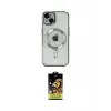 ieg™ iPhone 14 Kılıf Nova Işık Özel Seri - Siyah Buffer Cam Ekran Koruyucu