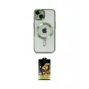 ieg™ iPhone 14 Kılıf Nova Işık Özel Seri - Siyah Buffer Cam Ekran Koruyucu
