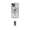 ieg™ iPhone 14 Kılıf Nova Işık Özel Seri - Siyah Joko Magic 5D Hayalet Cam
