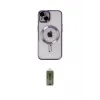 ieg™ iPhone 14 Kılıf Nova Işık Özel Seri - Siyah Joko Magic 5D Hayalet Cam