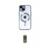 ieg™ iPhone 14 Kılıf Nova Işık Özel Seri - Siyah Joko Magic 5D Hayalet Cam