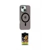 ieg™ iPhone 14 Kılıf Pusula Form Özel Seri - Siyah Buffer Cam Ekran Koruyucu