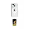 ieg™ iPhone 14 Kılıf Pusula Form Özel Seri - Siyah Buffer Cam Ekran Koruyucu