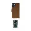 ieg™ iPhone 14 Kılıf Siluet Işık Serisi - Şeffaf 360 Full Body Arka Koruyucu