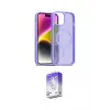 ieg™ iPhone 14 Kılıf Siluet Minimal Prime - Siyah Bilvis 5in1 3D Magic Cam Ekran Koruyucu