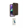 ieg™ iPhone 14 Kılıf Vadi Çizgi Prime - Şeffaf Pasifik Cam Ekran Koruyucu