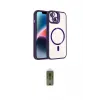 ieg™ iPhone 14 Kılıf Yadigar Asil Koleksiyonu - Siyah Joko Magic 5D Hayalet Cam