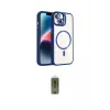 ieg™ iPhone 14 Kılıf Yadigar Asil Koleksiyonu - Siyah Joko Magic 5D Hayalet Cam