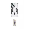 ieg™ iPhone 14 Kılıf Yadigar Klasik Özel Seri - Siyah Bilvis 3D Cam Ekran Koruyucu