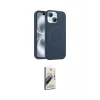 ieg™ iPhone 14 Kılıf Yankı Form Serisi - Siyah Bilvis 3D Mat Cam Ekran Koruyucu