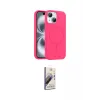 ieg™ iPhone 14 Kılıf Yankı Form Serisi - Siyah Bilvis 3D Mat Cam Ekran Koruyucu