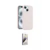 ieg™ iPhone 14 Kılıf Yankı Form Serisi - Siyah Bilvis 3D Mat Cam Ekran Koruyucu